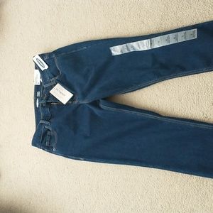 Women's blue skinny jeans, size 6